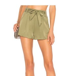 Revolve Green Shorts